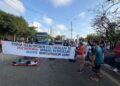 Protesta mantiene bloqueada la calle 30 y complica la movilidad frente al INEM