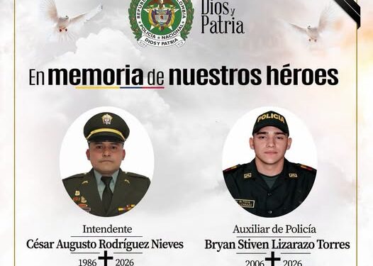 Identifican a los dos policías asesinados en ataque armado en Ábrego