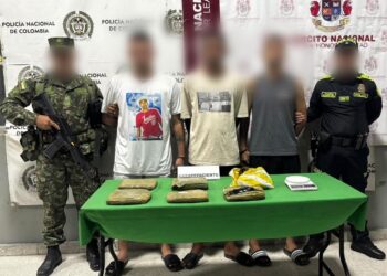 Golpe a ‘Los Costeños’ en Soledad: incautan más de 3.300 dosis de marihuana y capturan a tres presuntos integrantes
