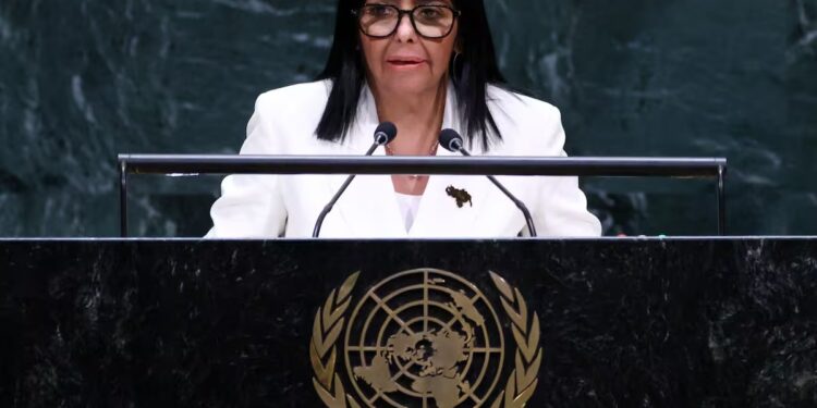 Delcy Rodríguez anuncia ante la ONU que habrá elecciones en Venezuela, pero no fija fecha