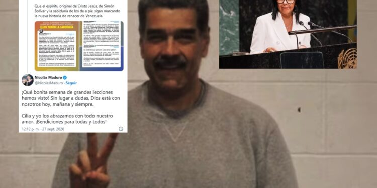 Cuenta de Nicolás Maduro en X publica mensaje tras discurso de Delcy Rodríguez en la ONU