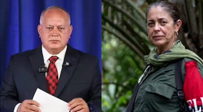 Señalan presuntos nexos entre Diosdado Cabello y una integrante del ELN por tráfico de cocaína