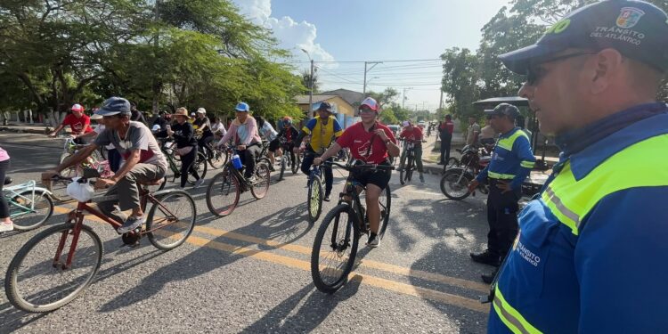 Este domingo, Santo Tomás y Palmar de Varela se conectan con ‘La Ciclovía Tu Ruta Segura’