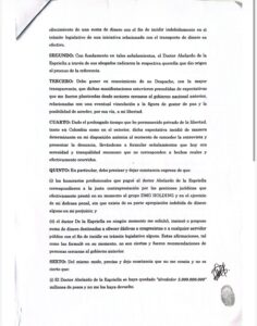 Esta fue la carta con la que David Murcia Guzmán se retractó de afirmaciones contra Abelardo De La Espriella