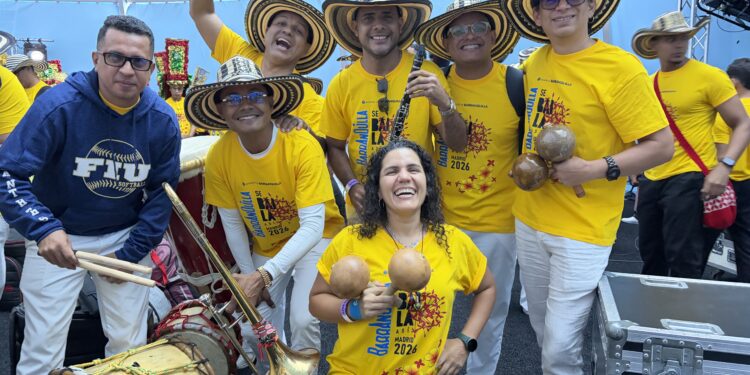 Tras bambalinas, así suena Barranquilla en el Makondo Park, en Madrid