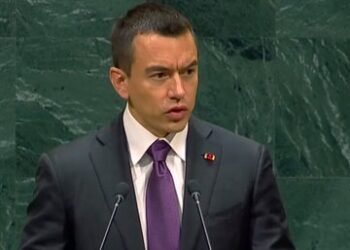 Noboa pide en la ONU reforzar la cooperación internacional contra el crimen organizado