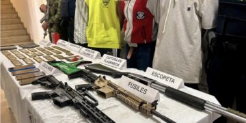 Golpe al Clan del Golfo en el suroeste antioqueño: cuatro capturados y abundante arsenal incautado en Pueblorrico