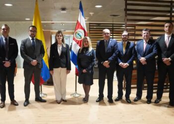 Presidente de Costa Rica, Laura Fernández, llega a Barranquilla para sostener cumbre bilateral con  Abelardo De La Espriella