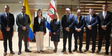 Presidente de Costa Rica, Laura Fernández, llega a Barranquilla para sostener cumbre bilateral con  Abelardo De La Espriella