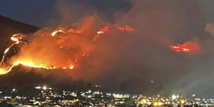 Incendio en Villa de Leyva consume más de 60 hectáreas y activa todas las capacidades para contener las llamas