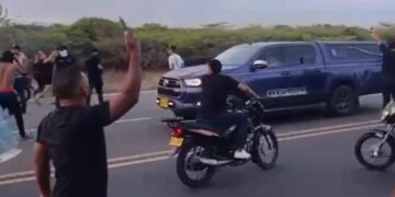 Riohacha vivió una polémica despedida para ‘Bendito Menor’: hombres armados, disparos y corridos durante el cortejo