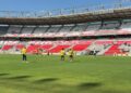 Junior vuelve a pisar el Metropolitano y vive un emotivo reencuentro con su casa