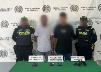 Seguimiento de inteligencia terminó en captura de dos hombres señalados de múltiples atracos en Barranquilla