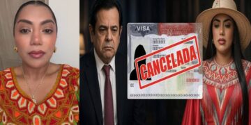 Martha Peralta dice que se enteró por medios de la supuesta revocatoria de su visa de EE. UU.