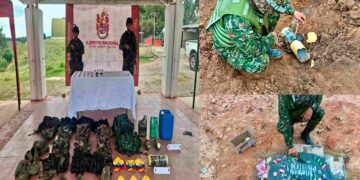 Ejército Nacional ubica depósito ilegal con material para la fabricación de dispositivos explosivos improvisados del GAO-r Subestructura 18