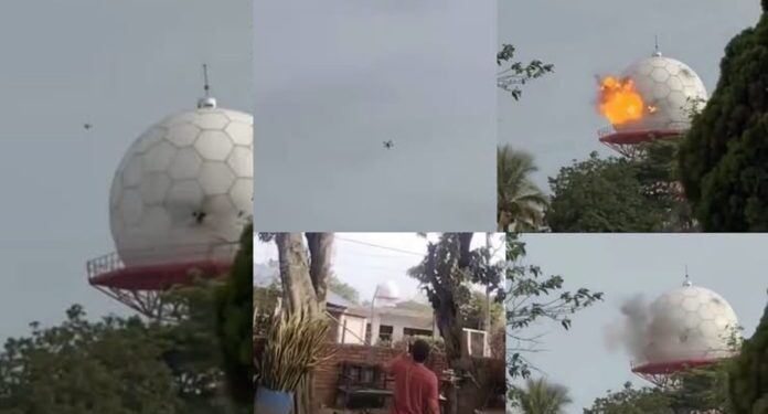 Ataque con dron contra radar de la Aerocivil en Candelaria dejó daños materiales