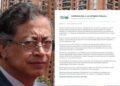 Vecinos de Sierras del Moral expresan preocupación por eventual llegada de Gustavo Petro al conjunto: piden revisar implicaciones de OFAC