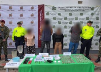 Ejército Nacional captura a sujetos dedicados a la comercialización de estupefacientes en Chaparral