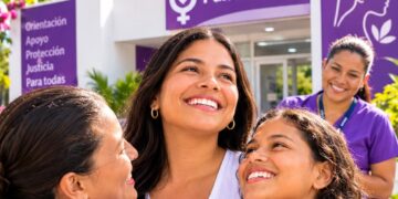 Puntos violetas