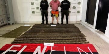 Golpe al ELN: capturan en Aguachica a presunto encargado de movilizar casi 5.000 municiones