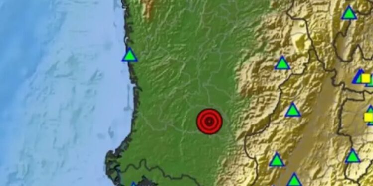 Sismo de magnitud 3,0 sacudió al Chocó durante la mañana de este domingo