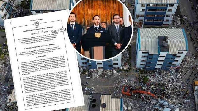 Gobierno permite mover recursos para atender emergencia por terremoto: territorios podrán reorientar dineros hasta 2027