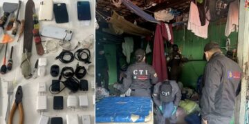 Golpe a presunta red de extorsión desde una cárcel: hallan 20 celulares y 11 SIM en Barrancabermeja