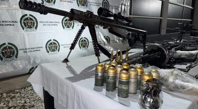 Incautan fusil Barrett calibre .50 durante operativo en el que murió alias ‘Cholo’