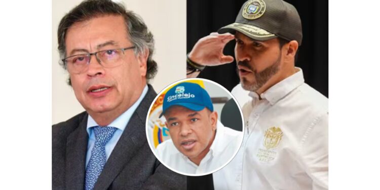 Petro entra en la pelea entre Abelardo De La Espriella y Yahir Acuña y cuestiona la seguridad del presidente