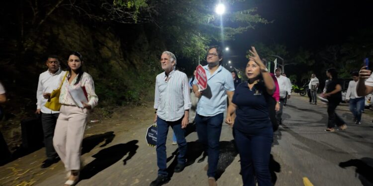 Atlántico suma 24 kilómetros de vías rurales iluminadas en cinco municipios