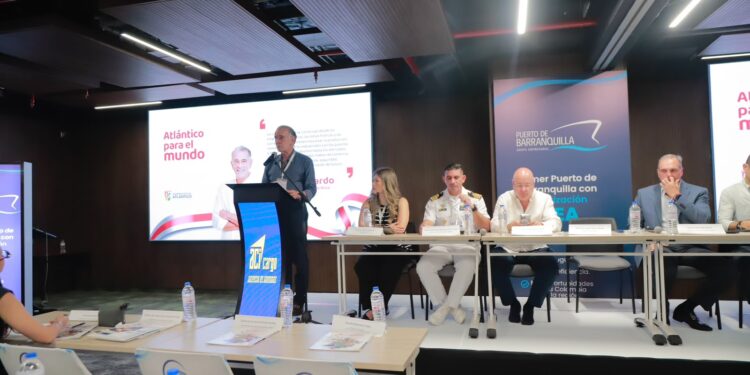 Obras de infraestructura del Gobierno de Eduardo Verano proyectan al Atlántico como plataforma logística para el mundo en congreso de operadores