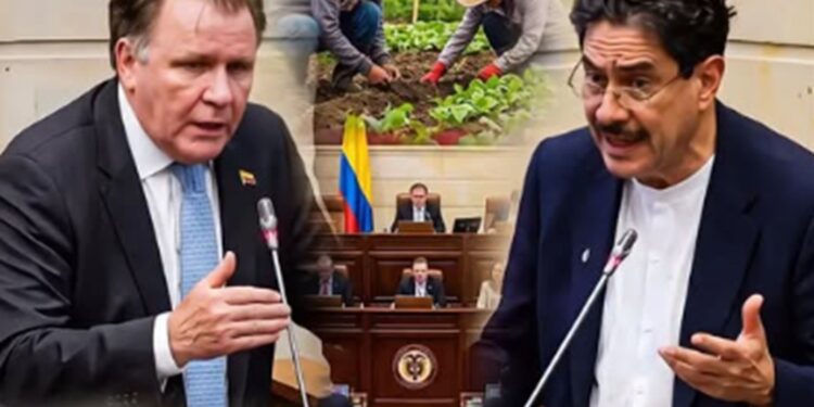 “Para ver si hace algo productivo en su vida”: ministro de Agricultura cayó la boca a Iván Cepeda en el Senado