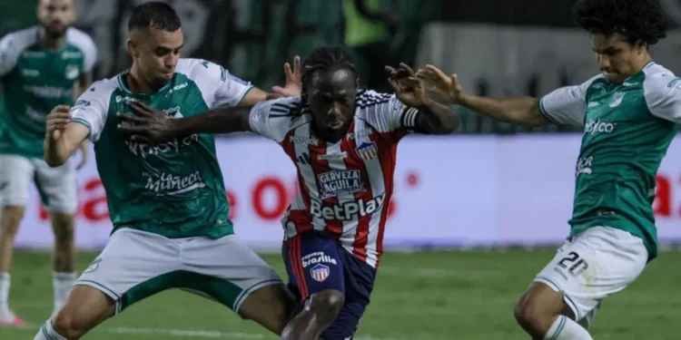 Junior se hunde en la Liga BetPlay: empató con el Cali y queda contra las cuerdas