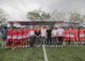Golea Atlántico enciende la fiesta del fútbol juvenil en el Polideportivo de Polonuevo