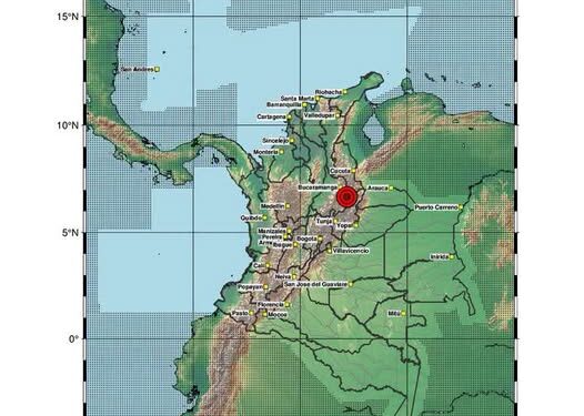 Temblor de magnitud 5,2 tuvo como epicentro a Los Santos, Santander: reportan alerta en la región