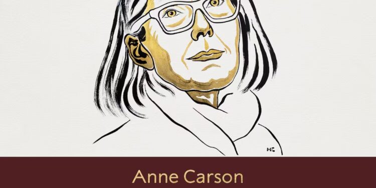 Anne Carson gana el Nobel de Literatura 2026 por su obra audaz e inventiva