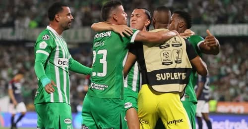Junior se hunde en la tabla: Nacional lo venció 3-1 y complicó su clasificación