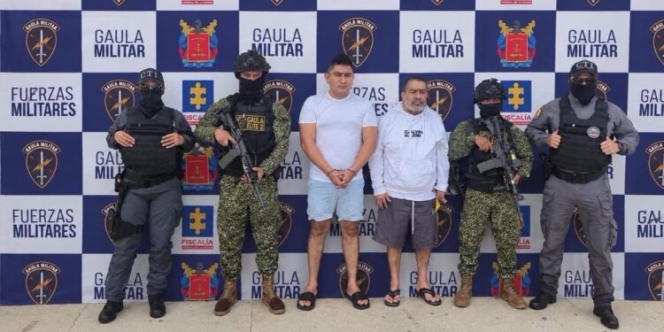 Captura de siete narcotraficantes requeridos en extradición por EE. UU.