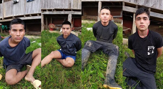 Capturan en Tuluá a cinco presuntos integrantes de disidencias y decomisan nueve armas