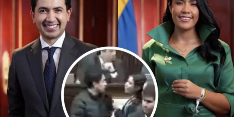 Representante del Pacto Histórico ofrece disculpas públicas a Daniel Briceño tras altercado físico en la Cámara de Representantes