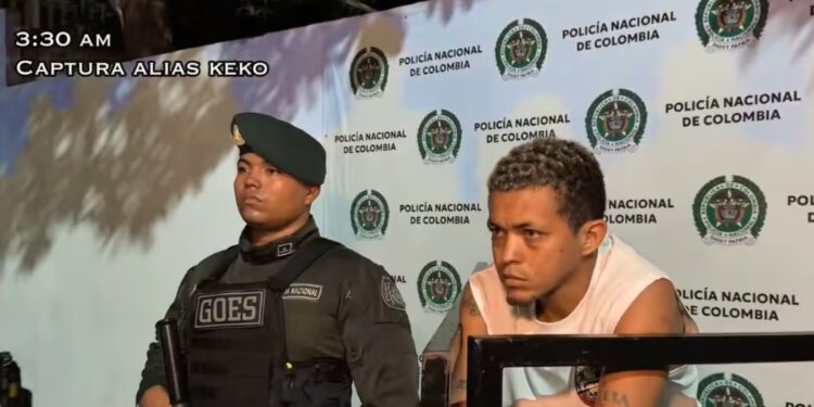 La Fiscalía imputa cargos a alias ‘Keko’, señalado extorsionista capturado durante la Operación Blindaje 360