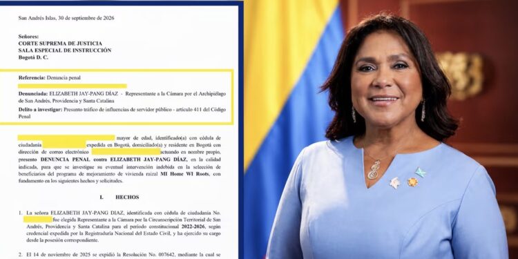 Radican denuncia ante la Corte Suprema de Justicia contra la representante Elizabeth Jay-Pang Díaz por presunto tráfico de influencias