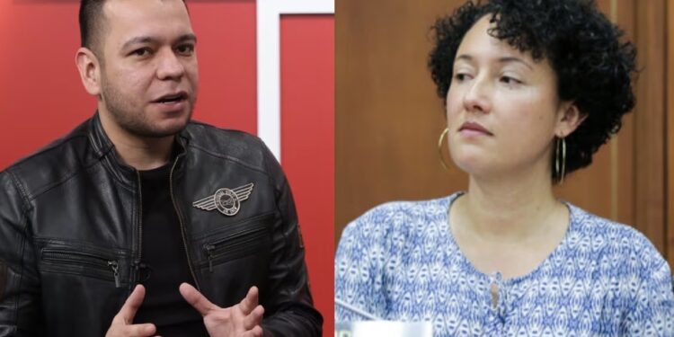 Tenso enfrentamiento en el Senado entre JP Hernández e Isabel Zuleta por la presencia del caricaturista ‘Matador’