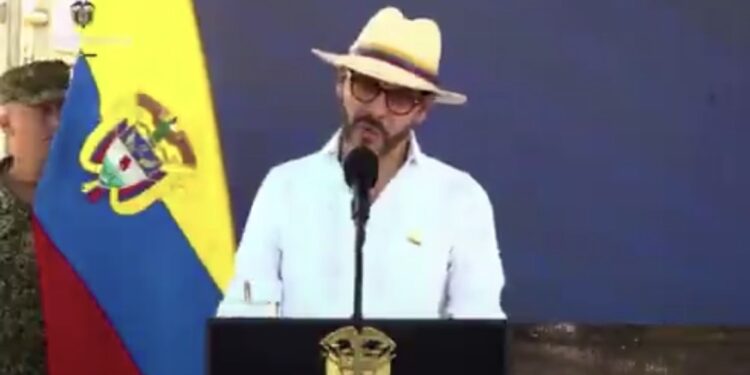Presidente De La Espriella arremete contra el régimen “socialcomunista” y reivindica su victoria en las urnas