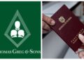 Gobierno compromete hasta $240.352 millones para pasaportes con Thomas Greg & Sons y sus socios