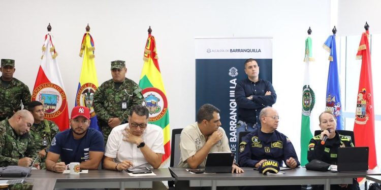 Barranquilla despliega 1.250 uniformados para la marcha de este miércoles: habrá drones, tanquetas y vigilancia aérea