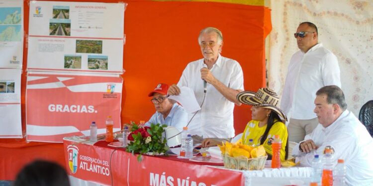 Gobierno de Eduardo Verano ejecuta corredor estratégico para la productividad del Atlántico: Sabanalarga–Manatí