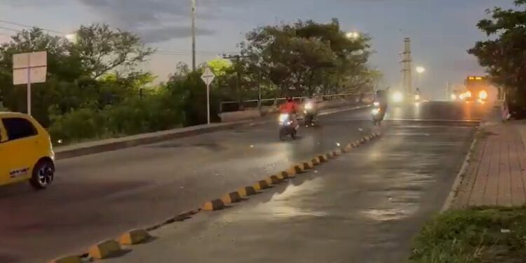 Reabren el paso tras alerta por bandera del ELN y cilindro en el sur de Barranquilla