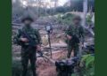 En el sur de Bolívar, el Ejército Nacional destruye cuatro unidades ilícitas de producción minera