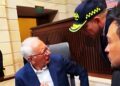 Senador Germán Rodríguez le pidió retirarse del recinto a Guillermo Jaramillo durante acto de la Policía